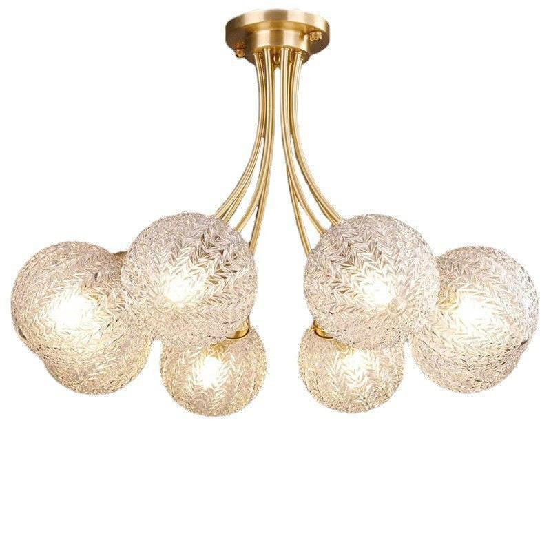 Spherical Glass Pendant Light With A Minimalist Design