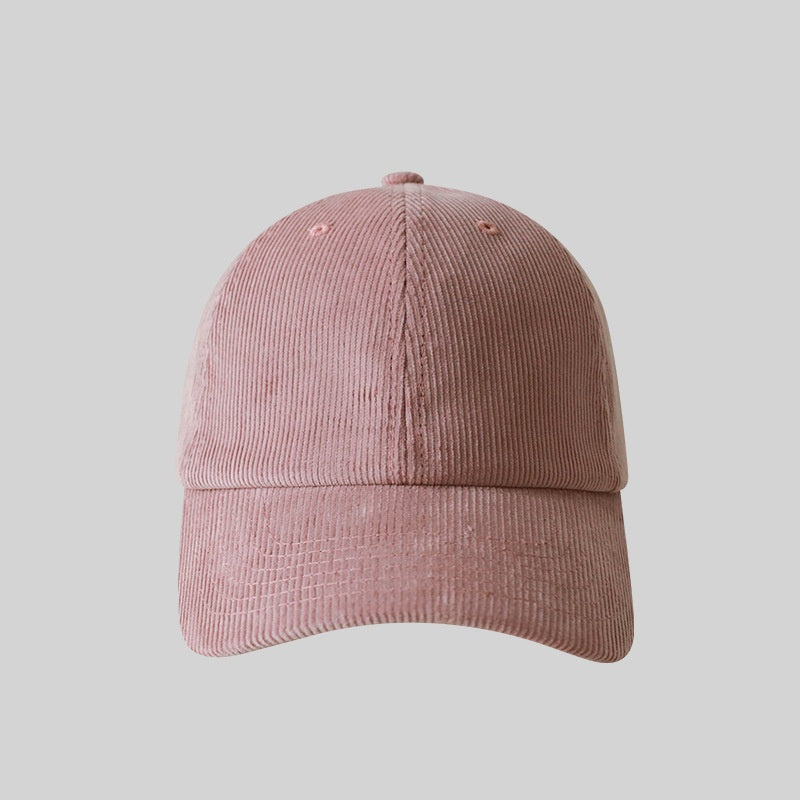 Unisex Warm Corduroy Baseball Cap