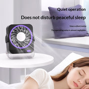 Just Style Portable Rechargeable USB Desk Fan