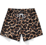 Men's Wide-Leg Printed Casual Shorts