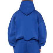Fleece-Lined Men's Casual Hoodie Pullover Sweatshirt