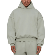 Fleece-Lined Men's Casual Hoodie Pullover Sweatshirt