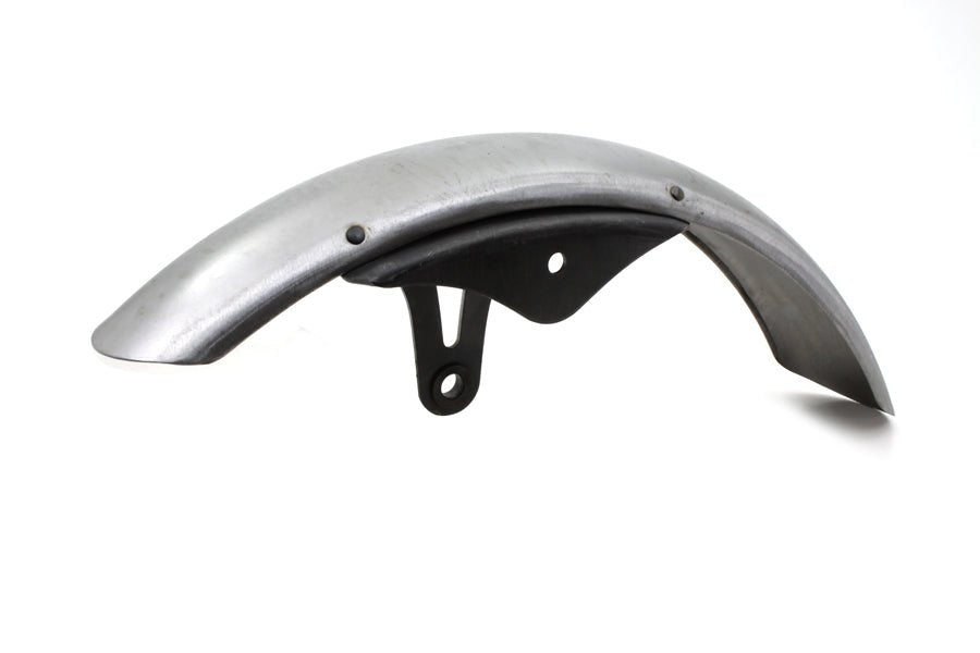 Front Fender Spring Style Raw Steel