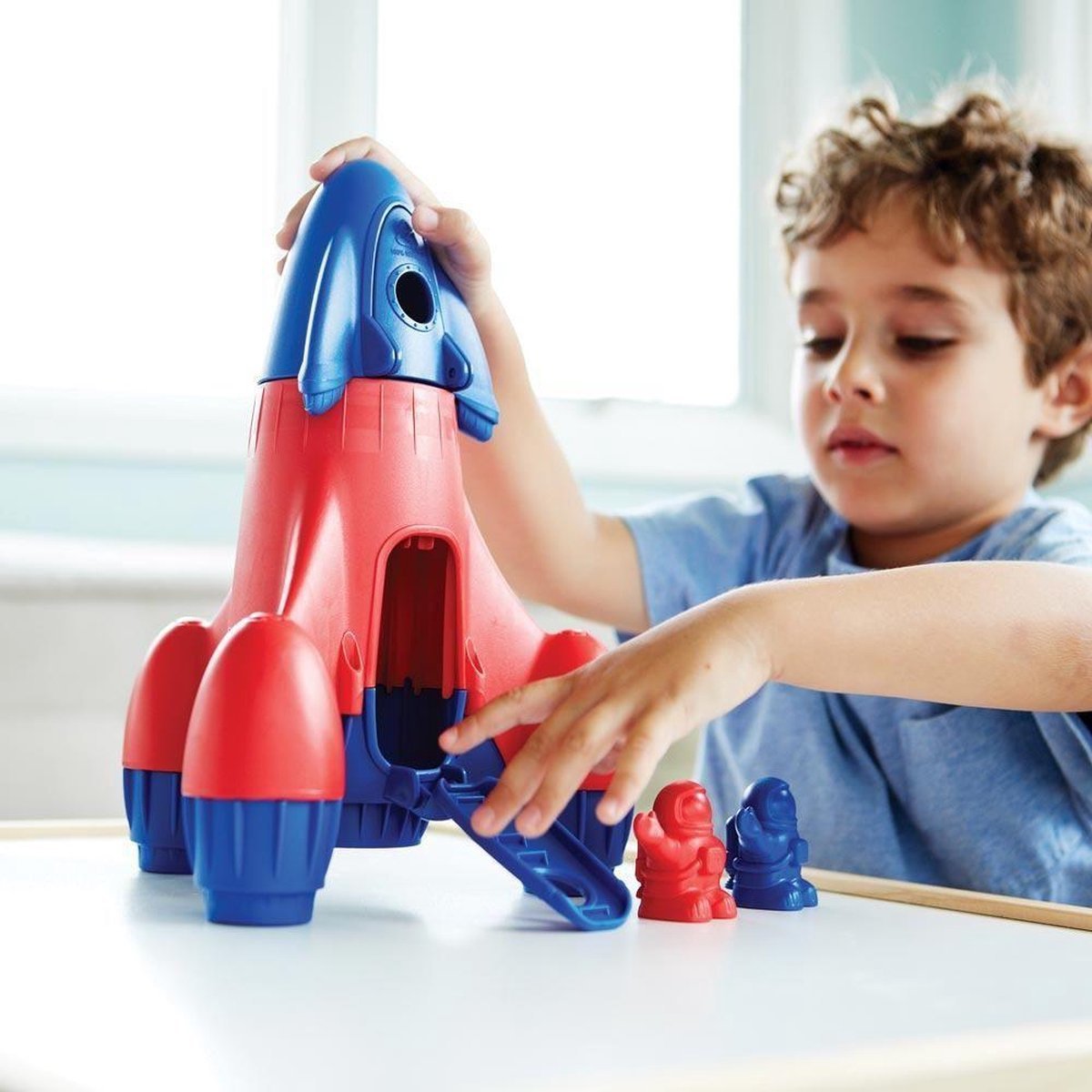 Green toys toys toys rocket blue - green toys