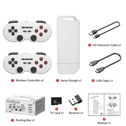 H8 HDMI TV Game Console with Wireless Controllers