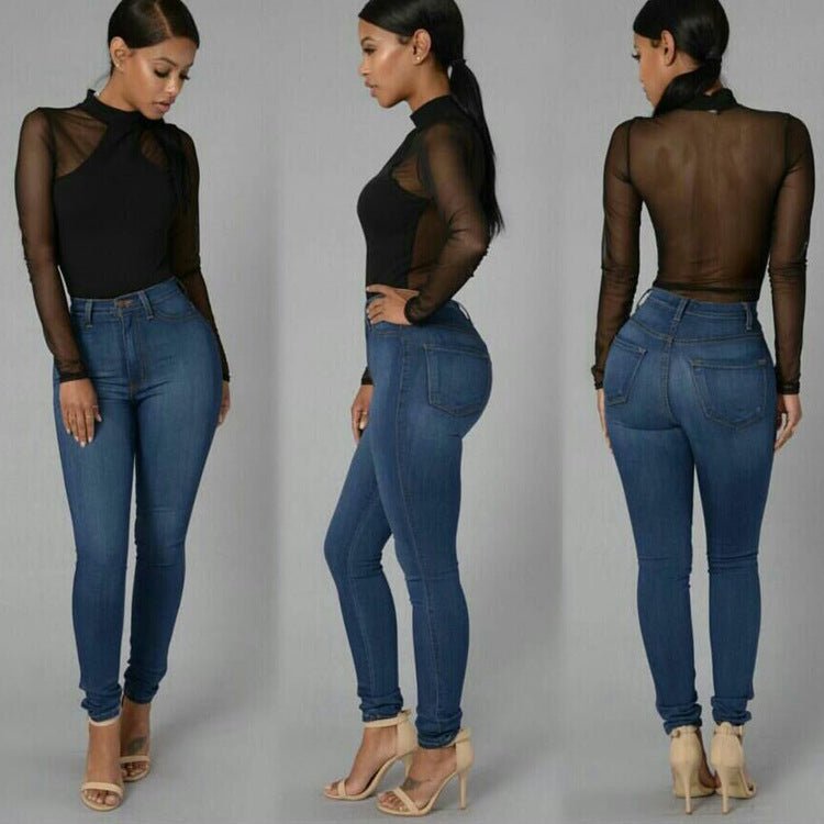 High Stretch Slim Fashion Jeans for Women