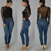 High Stretch Slim Fashion Jeans for Women