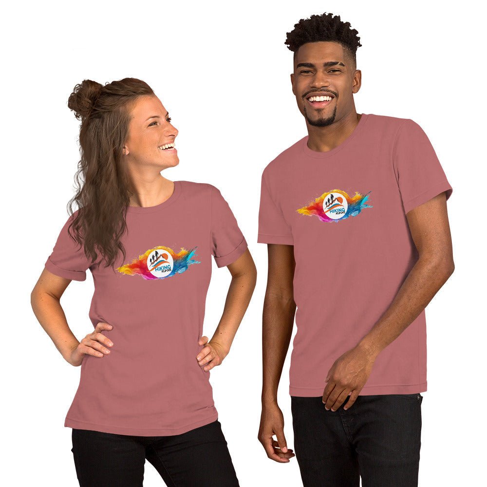 Hiking Alpine Family Unisex t-shirt