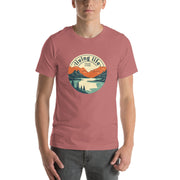 Hiking Alpine Outdoors Unisex t-shirt