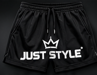 Just Style Logo Gym Shorts