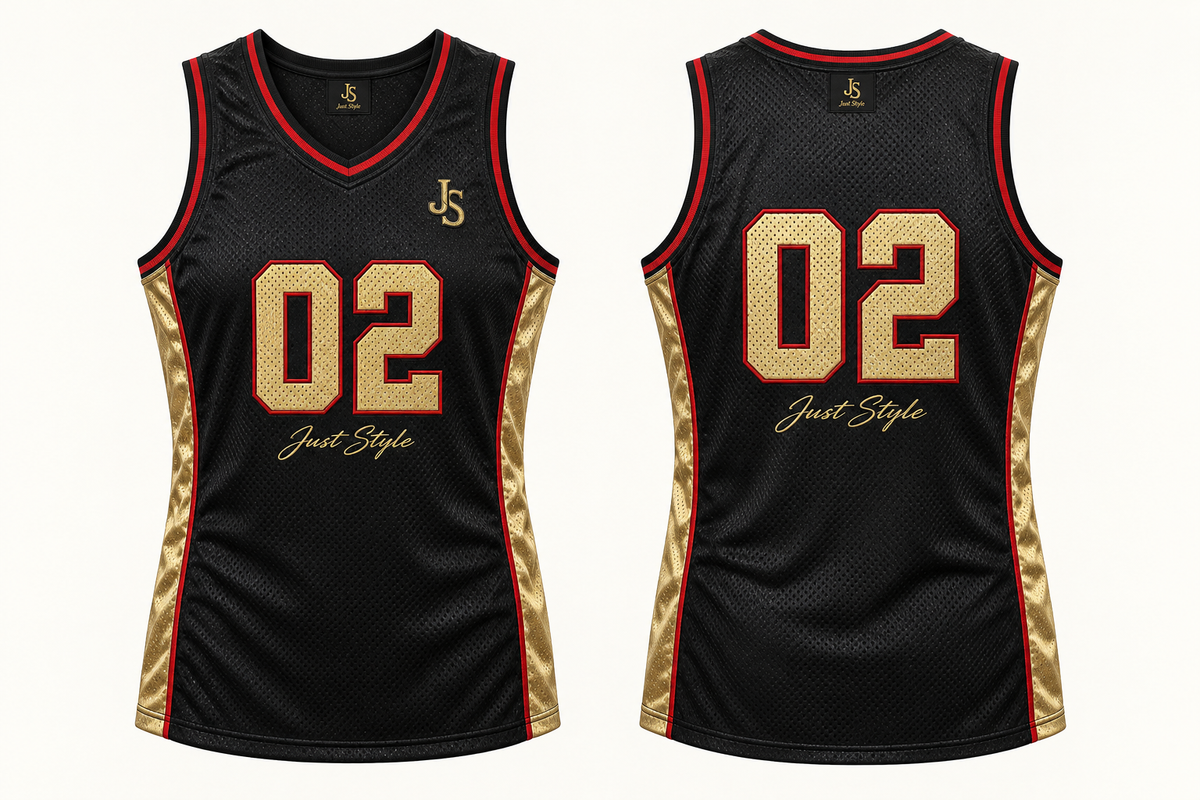 Just Style 02 Fitted Basketball Jersey