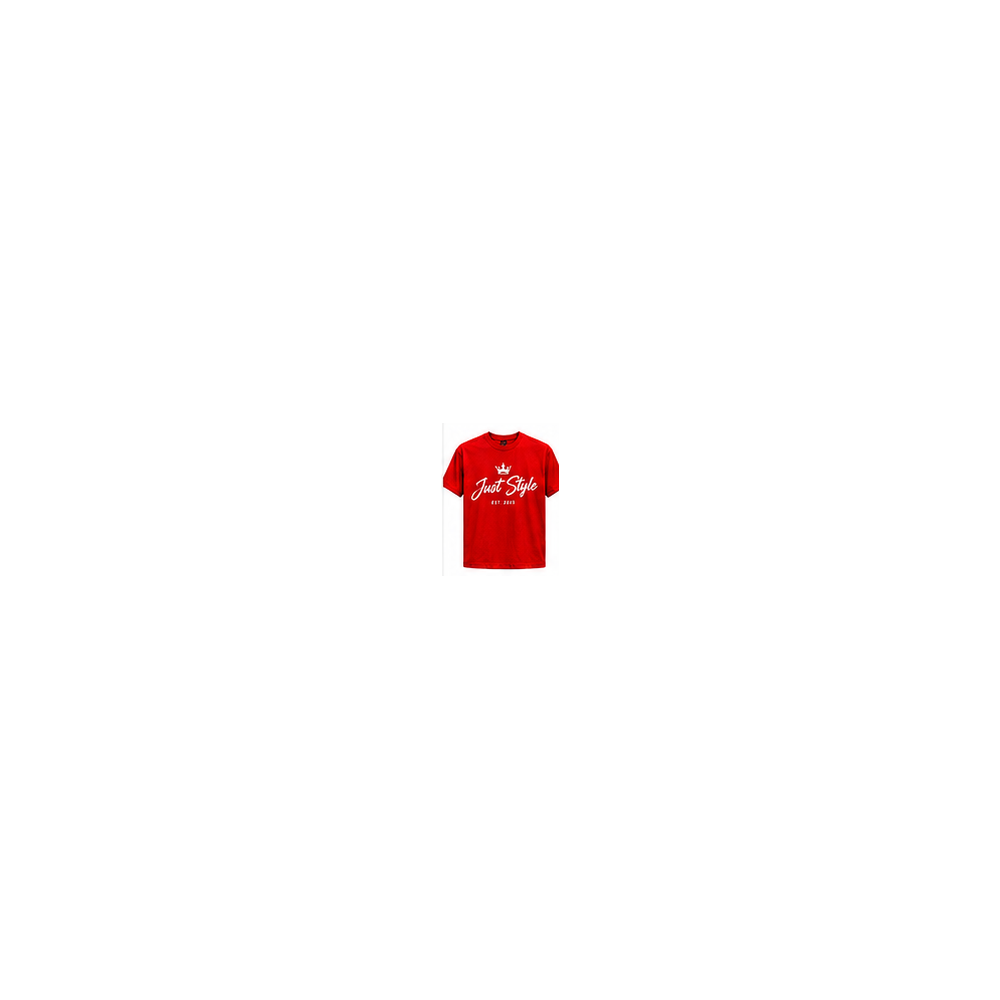 Just Style Brush Script Tee