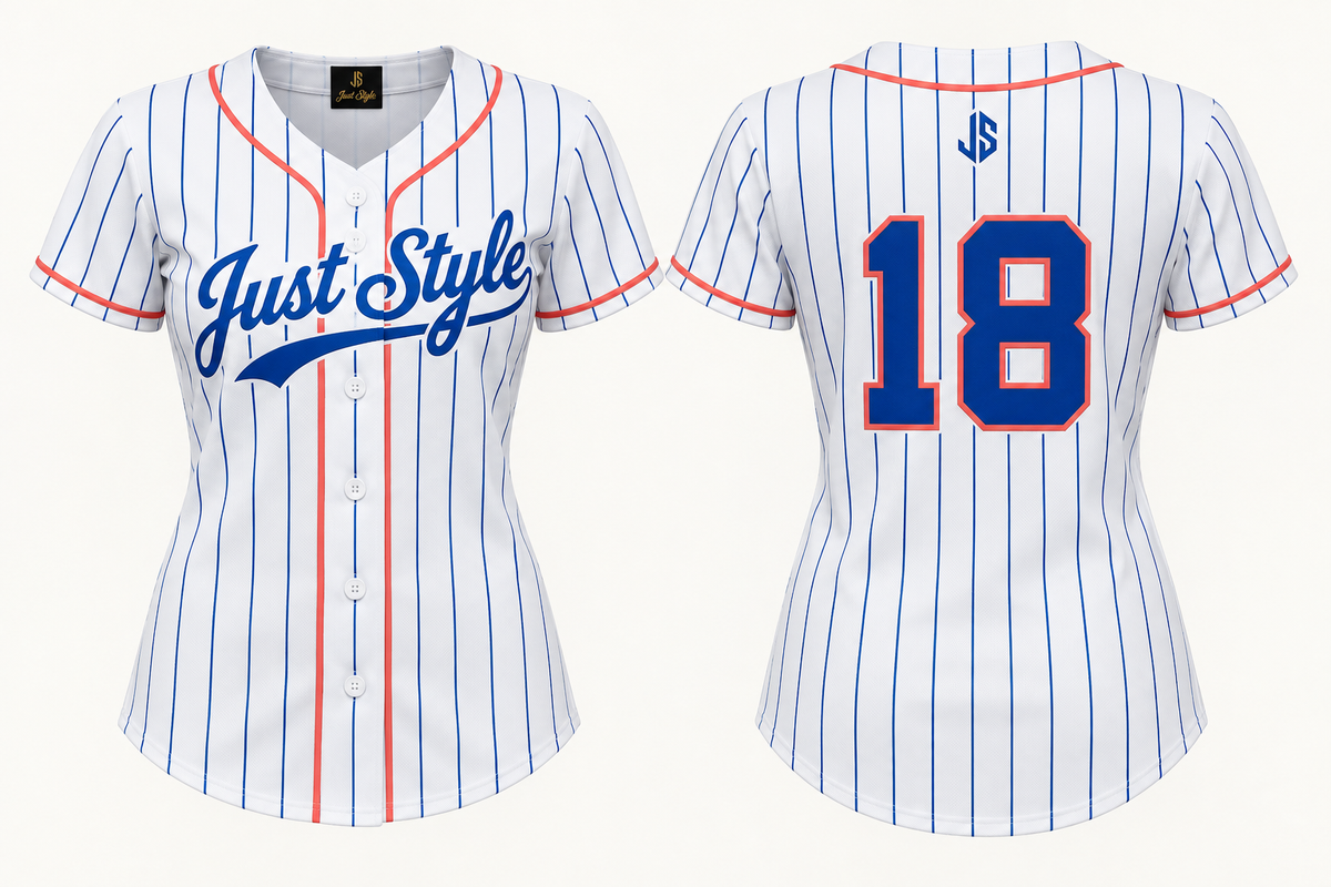 Just Style 18 Fitted Baseball Jersey