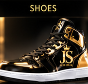 Just Style 2027 Signature Shoe — Black/Gold