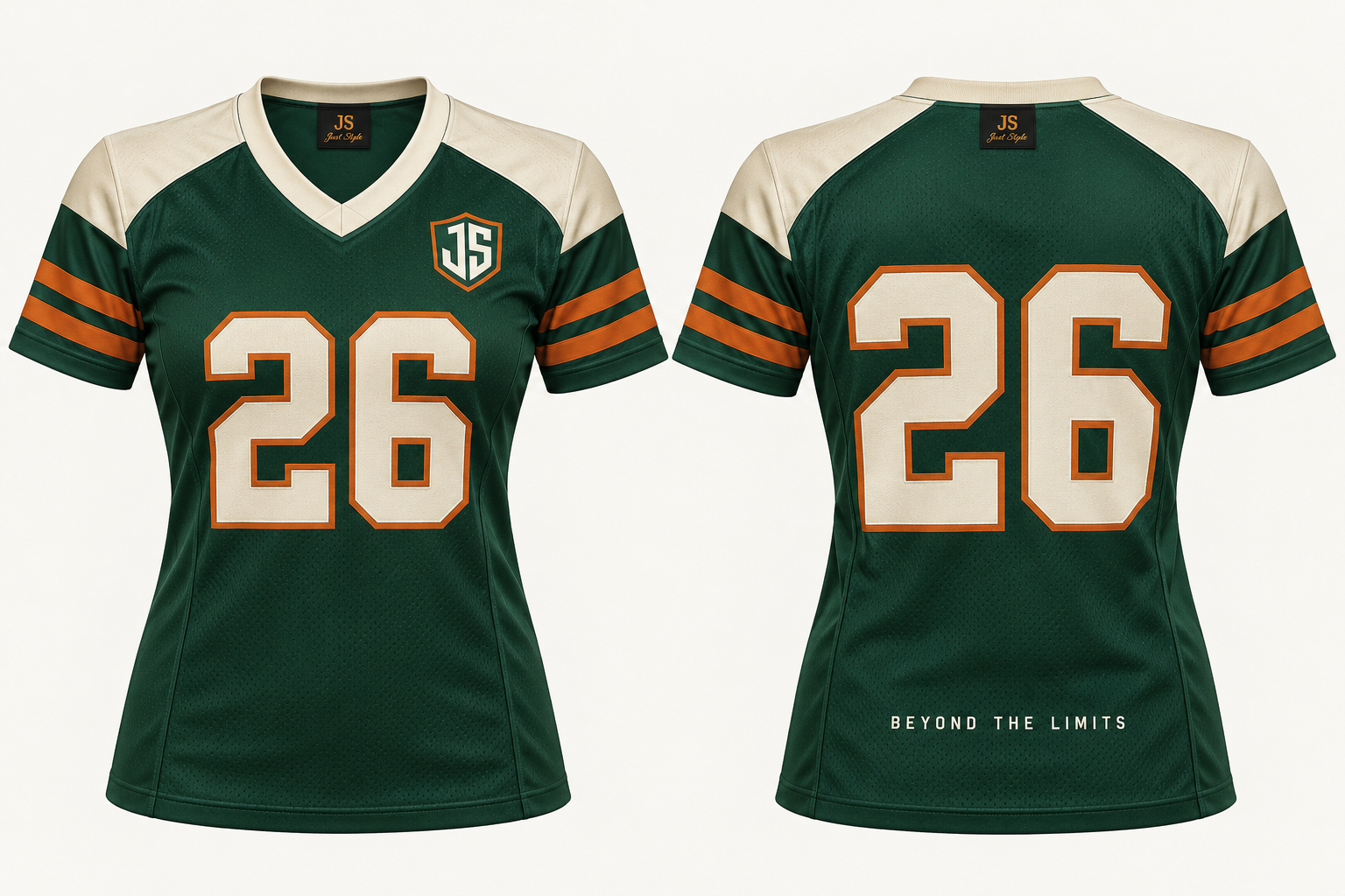 Just Style 26 Fitted Football Jersey