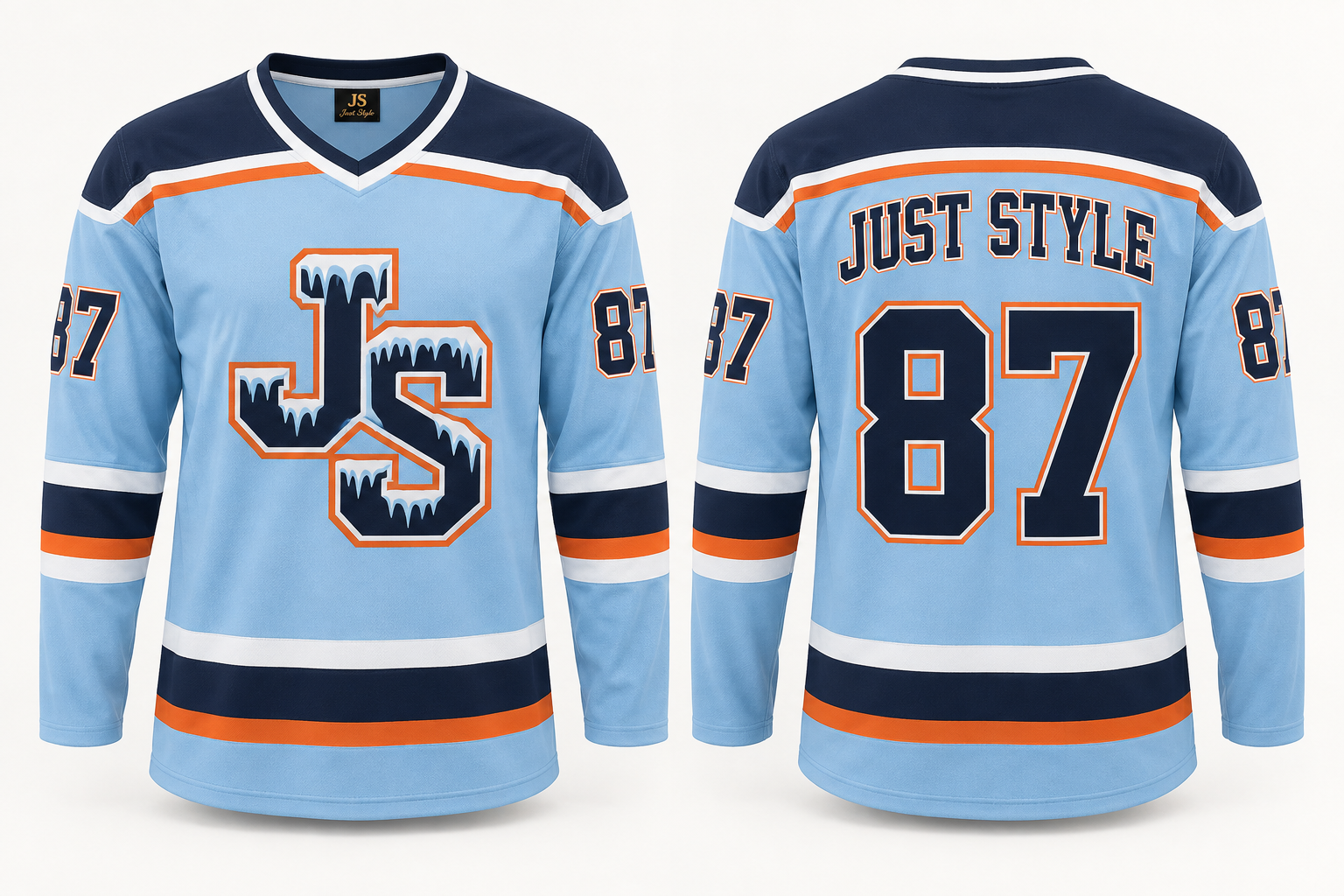 Just Style 87 Ice-Cut Hockey Jersey