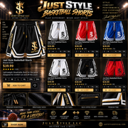 Just Style Basketball Shorts