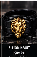 Just Style Lion Heart JS Belt