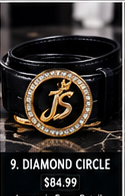 Just Style Diamond Circle JS Belt