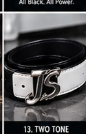Just Style Two Tone JS Belt