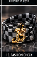 Just Style Fashion Check JS Belt