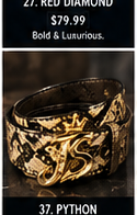 Just Style Python JS Belt