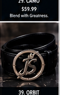 Just Style Orbit JS Belt