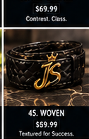 Just Style Woven JS Belt