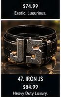 Just Style Iron JS Belt