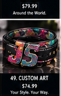 Just Style Custom Art JS Belt