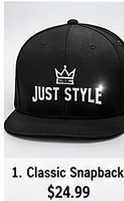 Just Style Classic Snapback