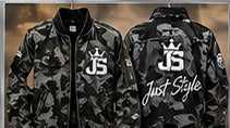 Just Style Camo Bomber Jacket