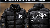 Just Style Puffer Jacket Black