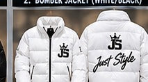 Just Style Puffer Jacket White