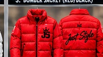 Just Style Puffer Jacket Red