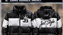 Just Style Color Block Puffer Jacket