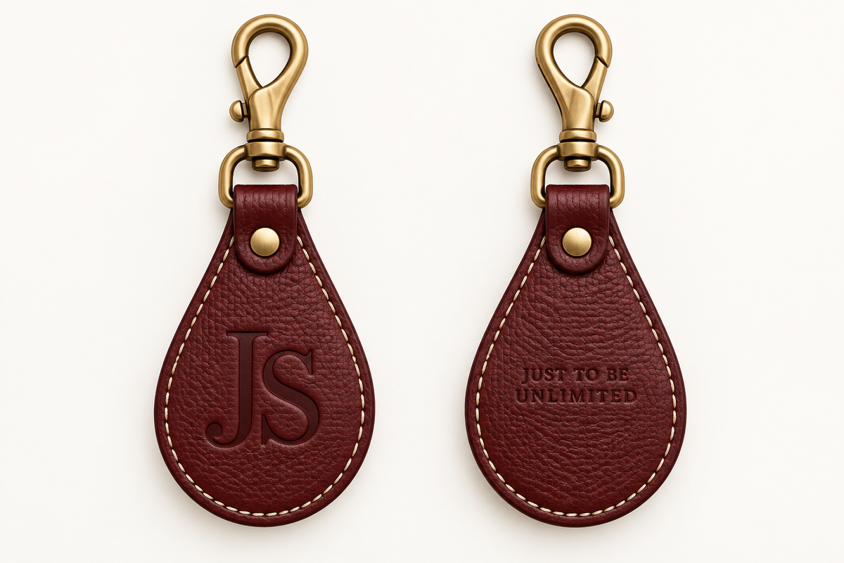 Just Style Unlimited Leather Key Fob