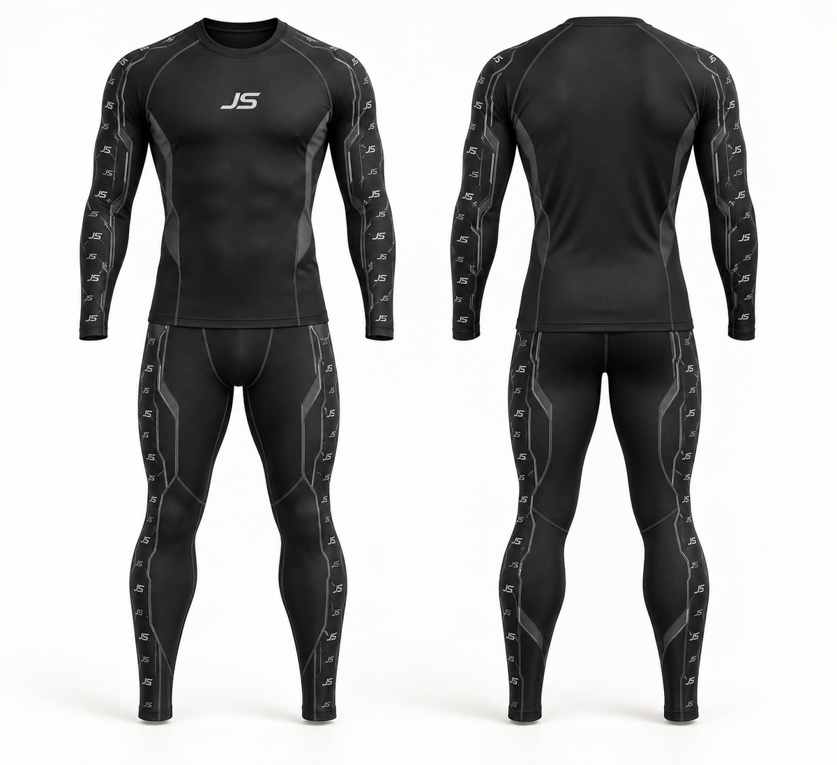 Just Style Midnight Circuit Compression Set