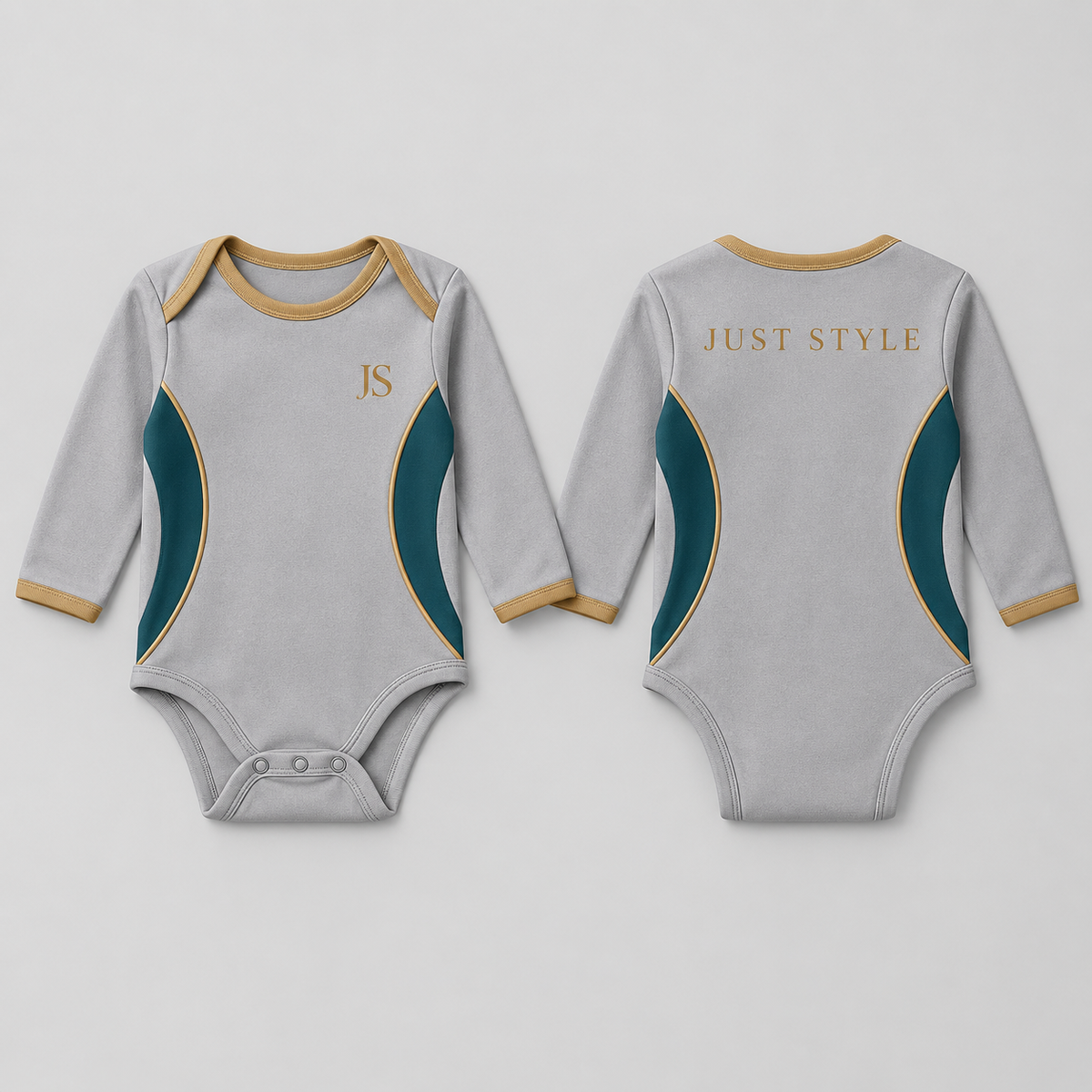 Just Style Official Baby Harbor Glow Long-Sleeve Romper