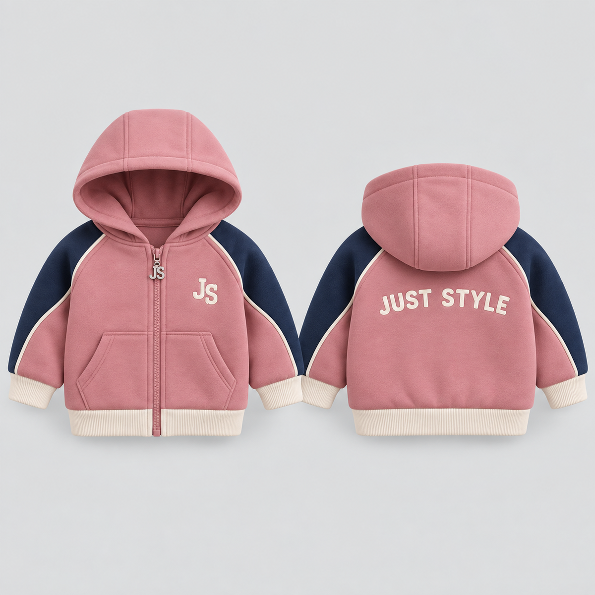 Just Style Official Baby Rose Harbor JS Zip Hoodie Jacket