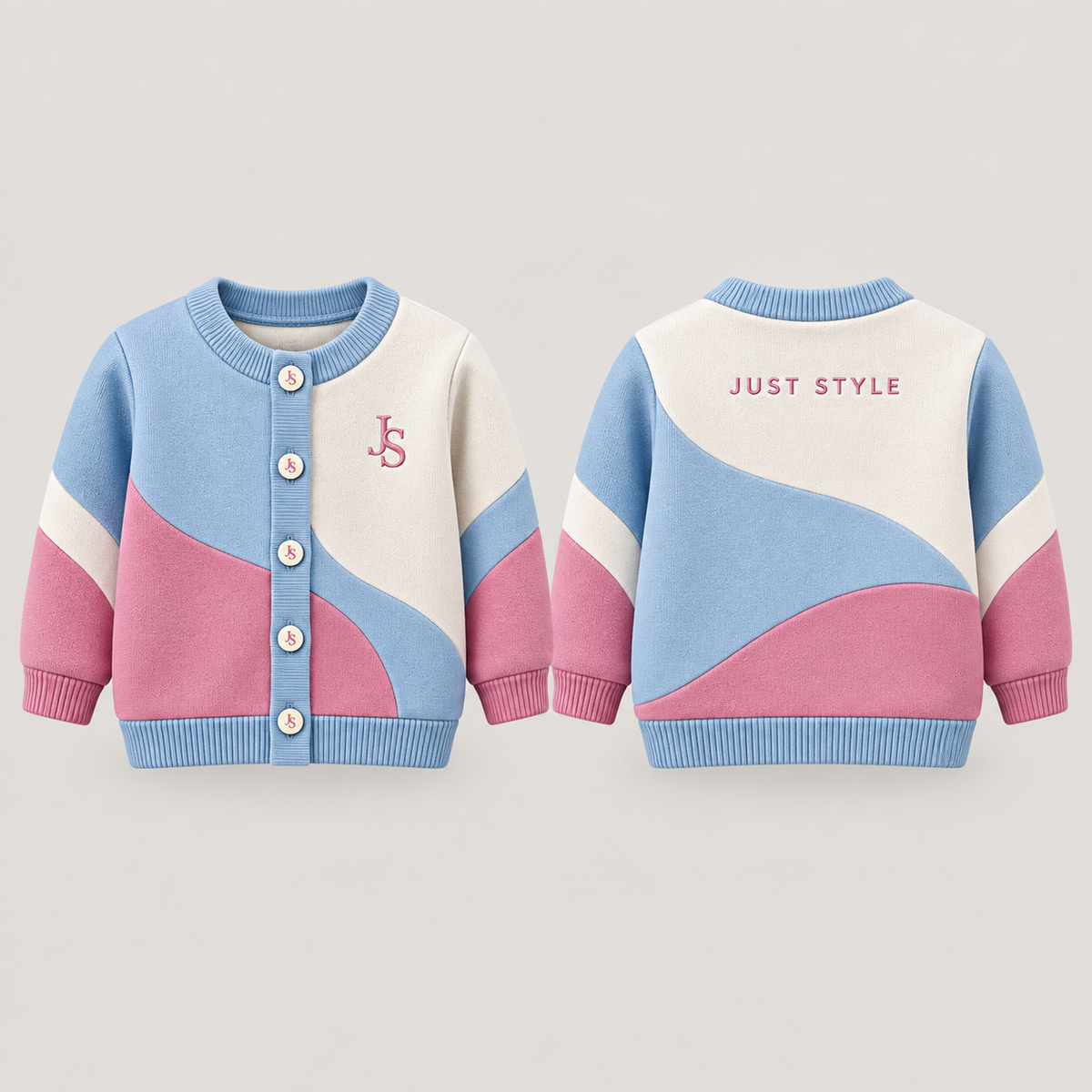 Just Style Official Baby Skyberry JS Button Cardigan