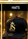 Just Style Official JS Crown Snapback — Black