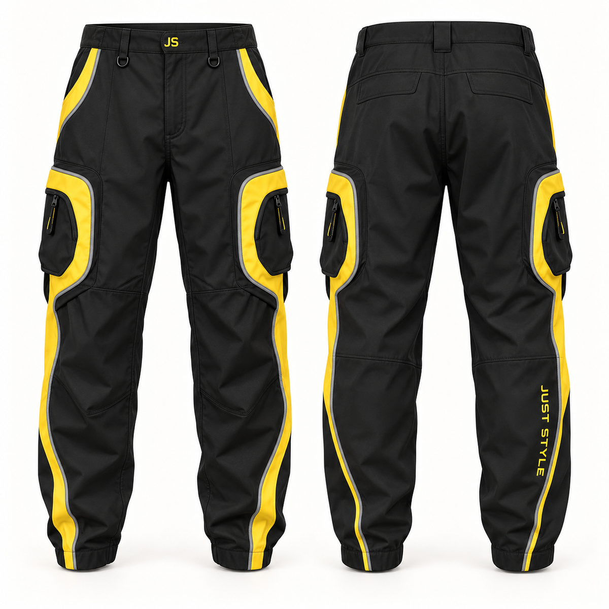 Just Style Official Onyx Citrus Tech-Pocket Cargo Pants