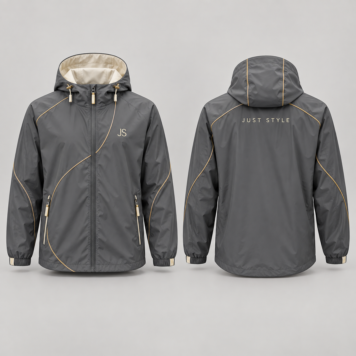 Just Style Official Storm Goldline Packable Rain Jacket