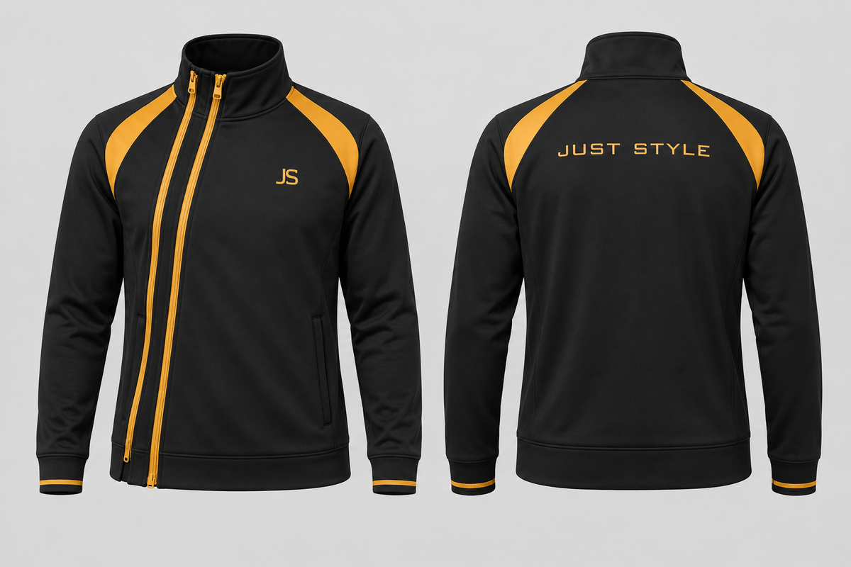 Just Style Official Onyx Amber Double-Zip Track Jacket