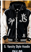 Varsity Style Hoodie