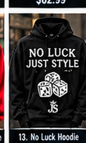 No Luck Hoodie