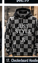 Checkerboard Hoodie