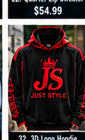 3D Logo Hoodie