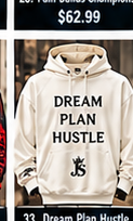 Dream Plan Hustle Hoodie